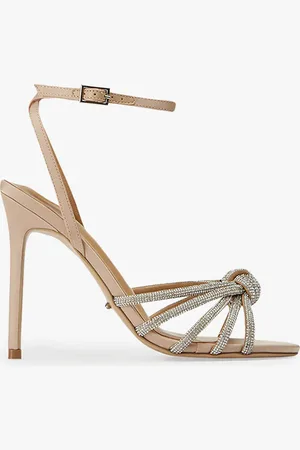 Tony Bianco Kyla Nude Satin Heels