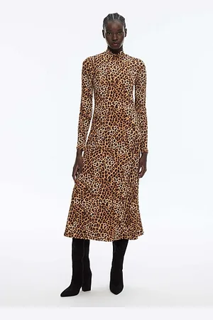 Witchery leopard cheap dress