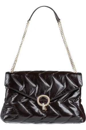 Sandro Sweet Janet Chain Leather Shoulder Bag - Black