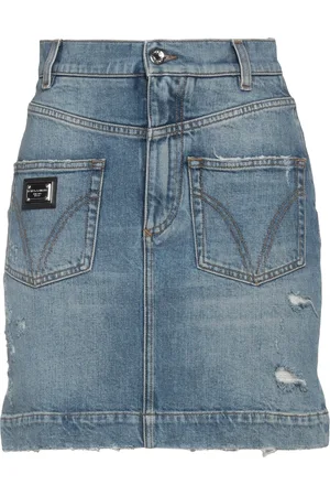 Dolce & Gabbana DOLCE & GABBANA Denim skirts