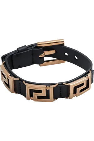 Gv greca leather deals bracelet