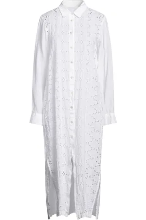 120% Lino 120% LINO Midi dresses