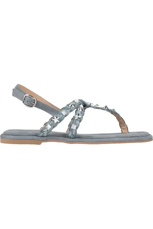 ALMA BLUE Thong sandals