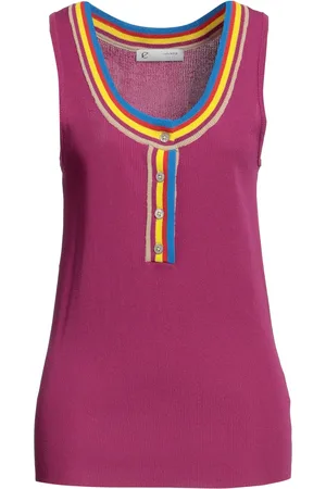 CAFèNOIR CAFèNOIR Tank tops