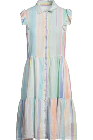 120% Lino 120% LINO Midi dresses