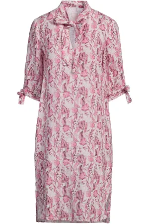 120% Lino 120% LINO Midi dresses