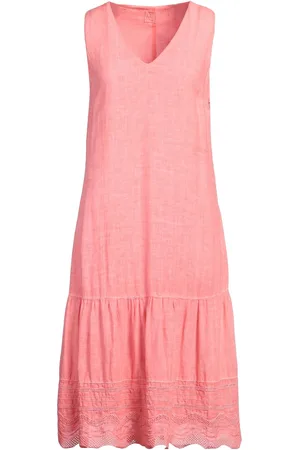 120% Lino 120% LINO Midi dresses