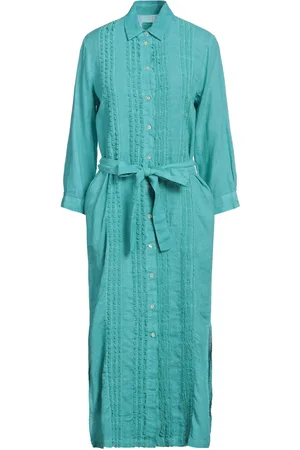 120% Lino 120% LINO Midi dresses