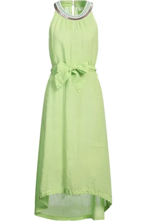 120% Lino 120% LINO Midi dresses