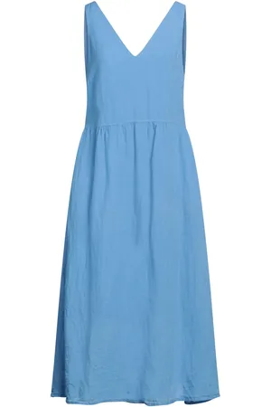 120% Lino 120% LINO Midi dresses