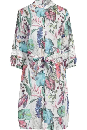 120% Lino 120% LINO Midi dresses
