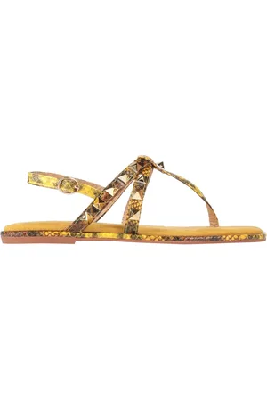 ALMA BLUE Thong sandals