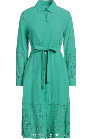 120% Lino 120% LINO Midi dresses