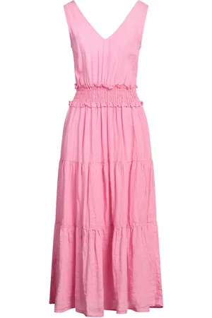 120% Lino 120% LINO Midi dresses
