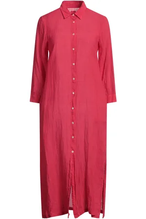 120% Lino 120% LINO Midi dresses