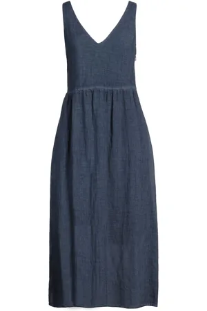 120% Lino 120% LINO Midi dresses