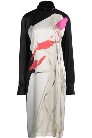DRIES VAN NOTEN Midi dresses