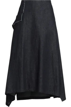 YOHJI YAMAMOTO Denim skirts