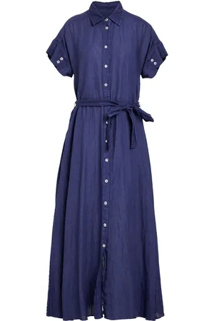 120% Lino 120% LINO Maxi dresses