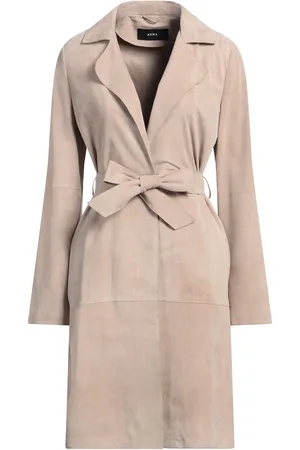 arma leder Overcoats & Trench Coats