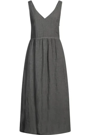 120% Lino 120% LINO Midi dresses