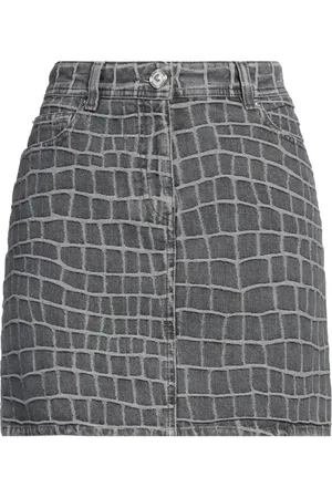 VERSACE Denim skirts